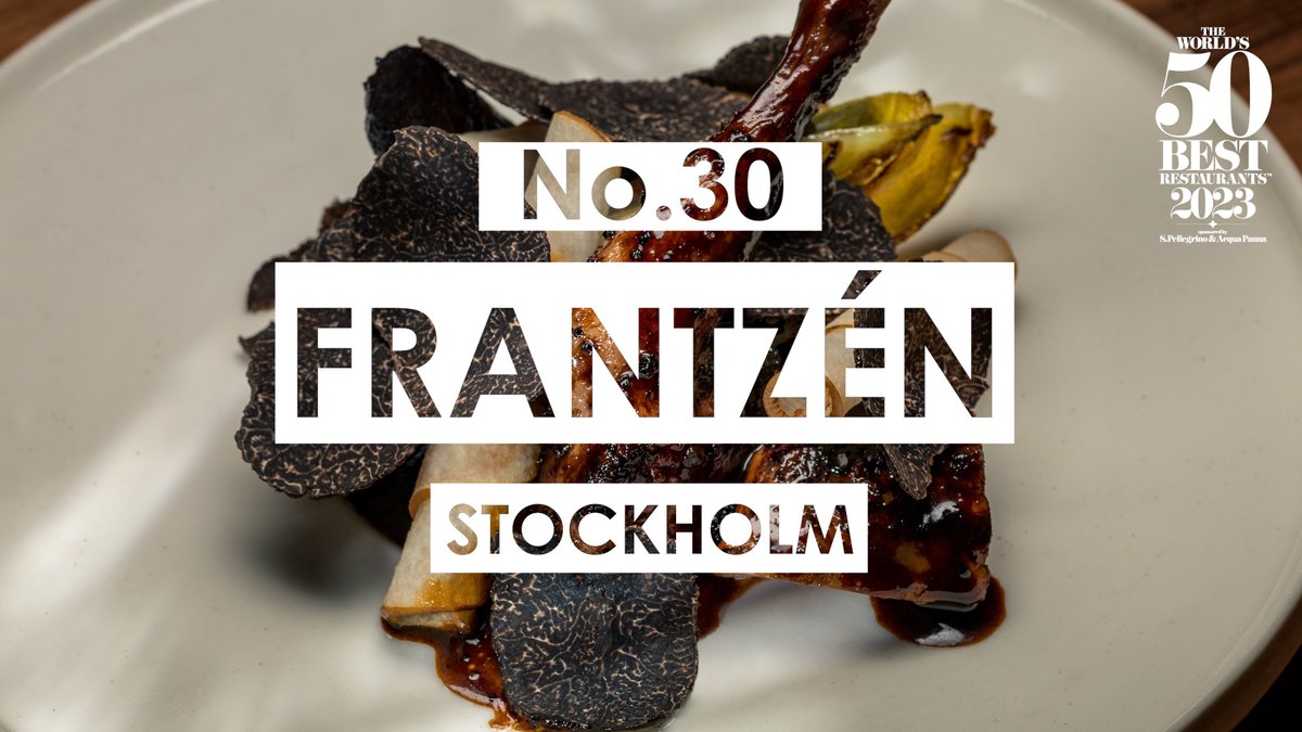 TheWorlds50Best's tweet image. From #Stockholm we find No.30, Frantzén! Chef Bjorn Frantzén presents Nordic cuisine that marries classic and modern techniques with Asian notes – served over multiple floors of a historic townhouse. #Worlds50Best #Frantzen @bjornfrantzen