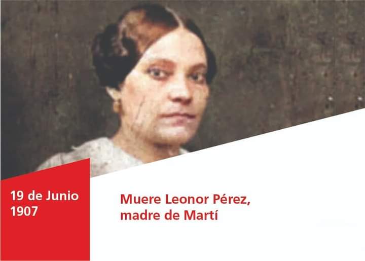 transcargocuba's tweet photo. Un día como hoy pero del año 1907 Muere Leonor Pérez, Madre de Nuestro Apóstol Nacional José Martí.
#TenemosMemoria
#TranscargoTransitaria https://t.co/Rnsdcd9SUU