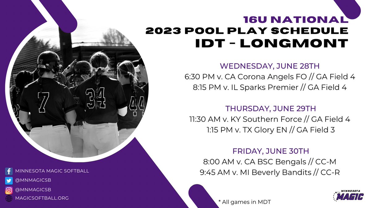 Minnesota Magic Softball tweet media