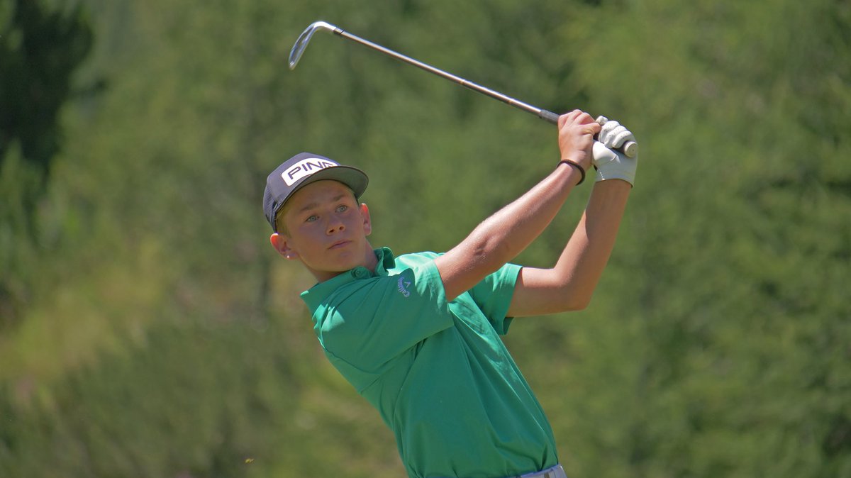 FederGolf's tweet photo. 📍 The Amateur Championship

In Inghilterra 🇮🇹 #Fantinelli 20/o con -5 e #Cristoni 62/o con -2 hanno superato la qualificazione medal, vinta da 🇿🇦 #VanWyk con -11, e hanno avuto accesso ai match play. 

Non hanno superato la qualifica #Frontero, #Bovari, #Fallotico e #Binaghi. https://t.co/5YlnCpqfNT