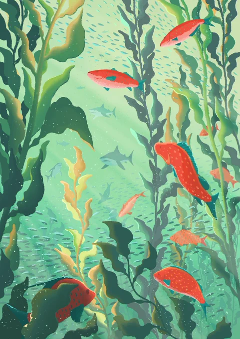 Forests also grow underwater  