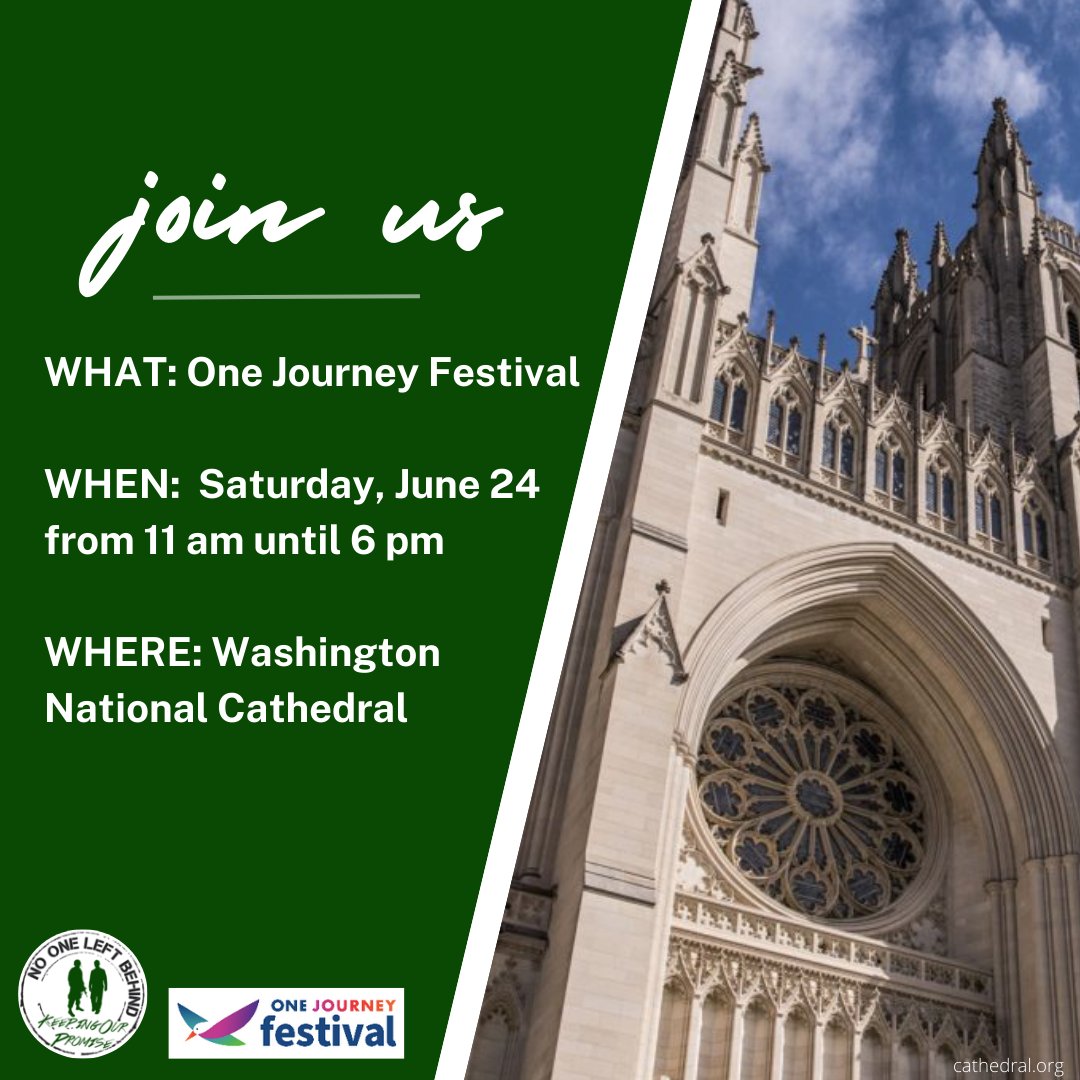 No One Left Behind (@n1leftbehind) on Twitter photo In honor of World Refugee Day, <a href="/n1leftbehind/">No One Left Behind</a> is proud to stand in support of refugees. We look forward to being a part of <a href="/1journeyfest/">One Journey Festival</a> this Saturday.
This family-friendly event celebrates refugee talents, stories & accomplishments. Make plans to join us & stop by our table! In honor of World Refugee Day, <a href="/n1leftbehind/">No One Left Behind</a> is proud to stand in support of refugees. We look forward to being a part of <a href="/1journeyfest/">One Journey Festival</a> this Saturday.
This family-friendly event celebrates refugee talents, stories & accomplishments. Make plans to join us & stop by our table!