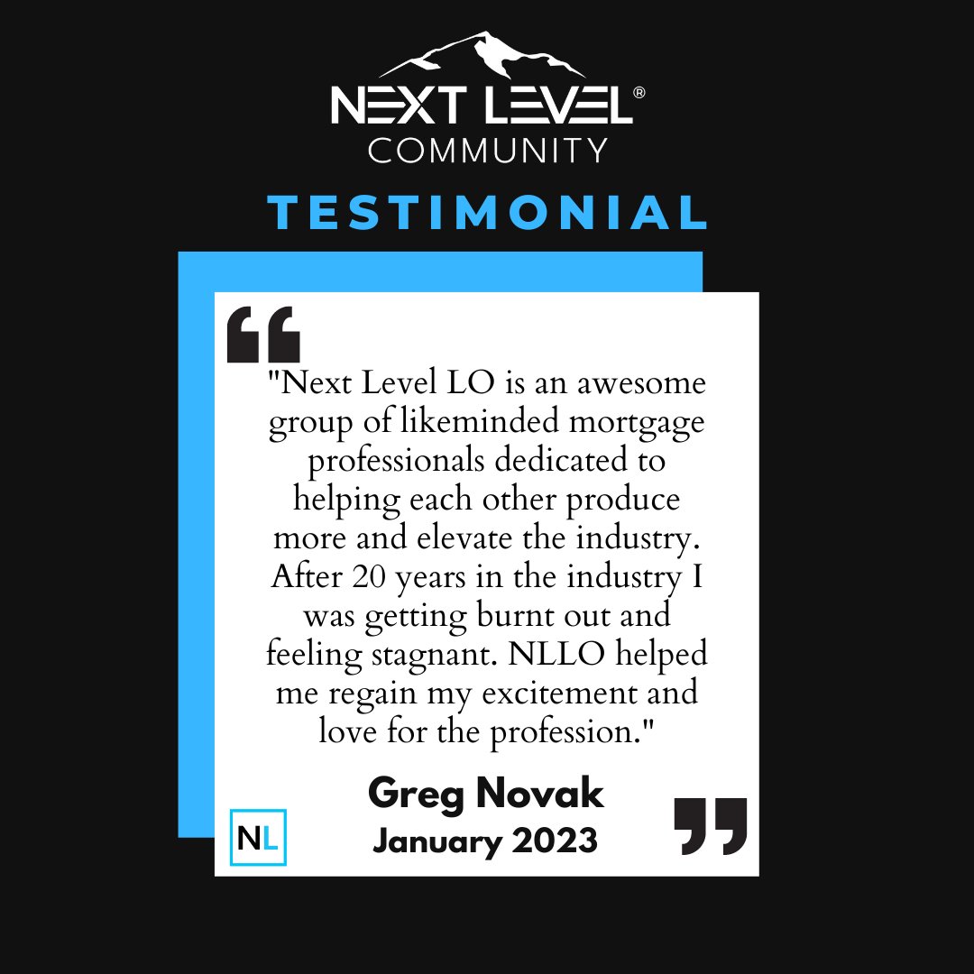 TheNextLevelLOs's tweet photo. We love this testimonial because it's SO TRUE! Being a part of the NL community is all about helping each other grow and succeed. 

Visit https://t.co/ZWdfRipiVz today to see all the benefits you'll get when you become a member of our Community!

#BecomeNL https://t.co/DrrS60khHY