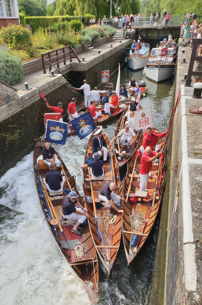 In a month's time the Royal Swan Marker David Barber and Swan Uppers from the Vintners and Dyers will be on the Thames to check the health of this year's cygnets and their parents. Dates and locations royalswan.co.uk to see this extraordinary tradition.