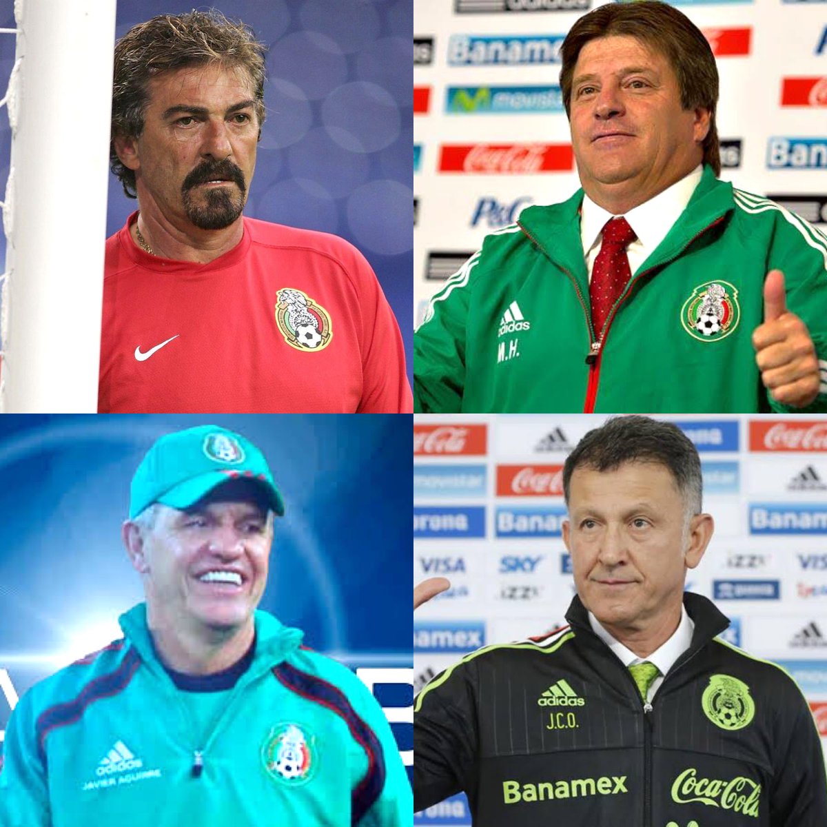RaulOrvananos's tweet image. ¿Cuál es el mejor técnico de los últimos procesos mundialistas en el TRI?
