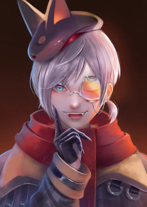 Niji Art Train   Thanks for the tag mars!!!  I just love drawing pretty portraits haha hopefully getting some more drawn for aug cons!     