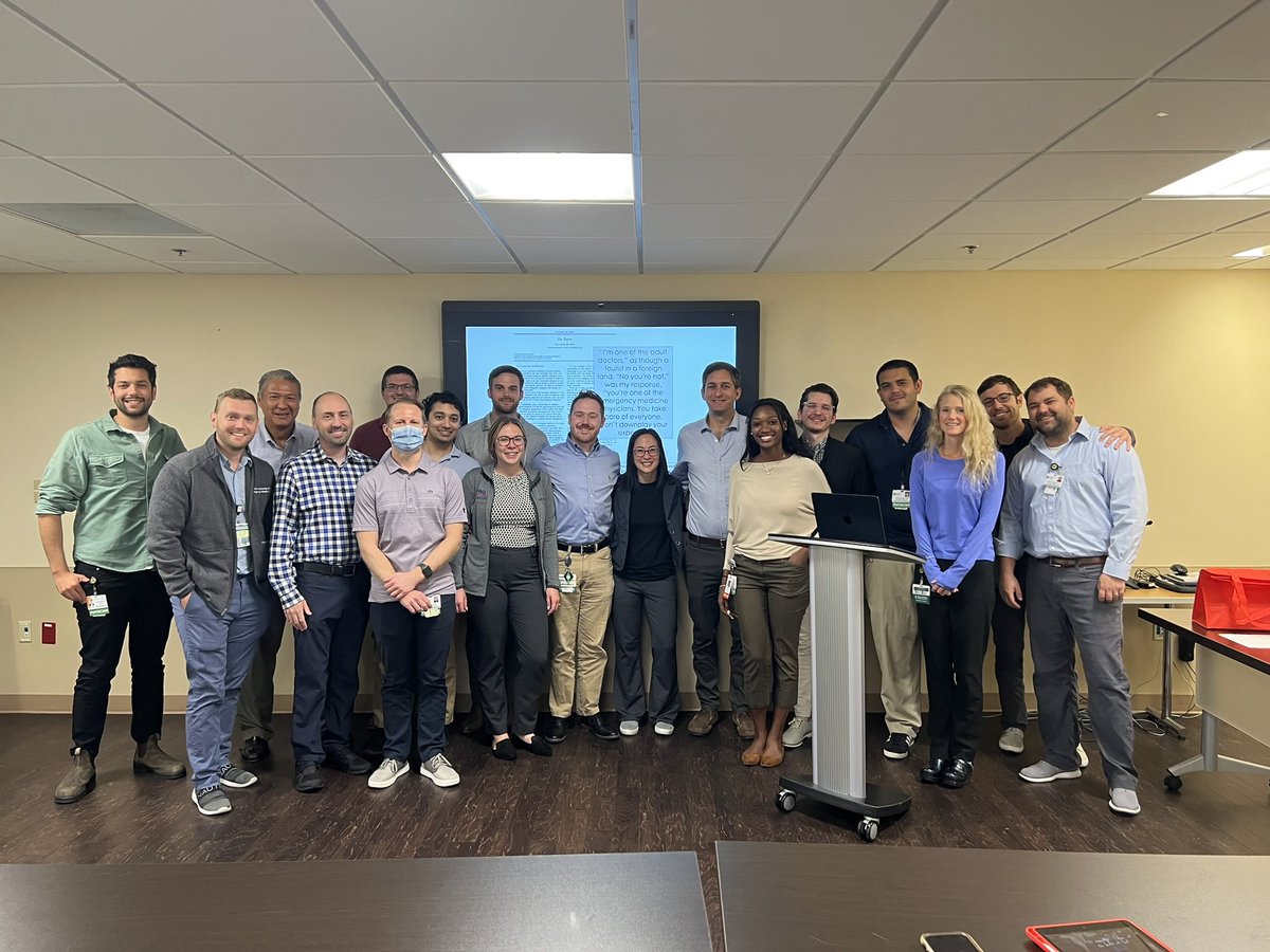 Huge thanks to Dr. Alisa McQueen for a great Grand Rounds lecture on pediatric rashes!💫 

Dr. McQueen is the program director for the university of Chicago’s pediatric residency program and the former director of their pediatric emergency medicine fellowship!
#GrandRounds #FAUEM