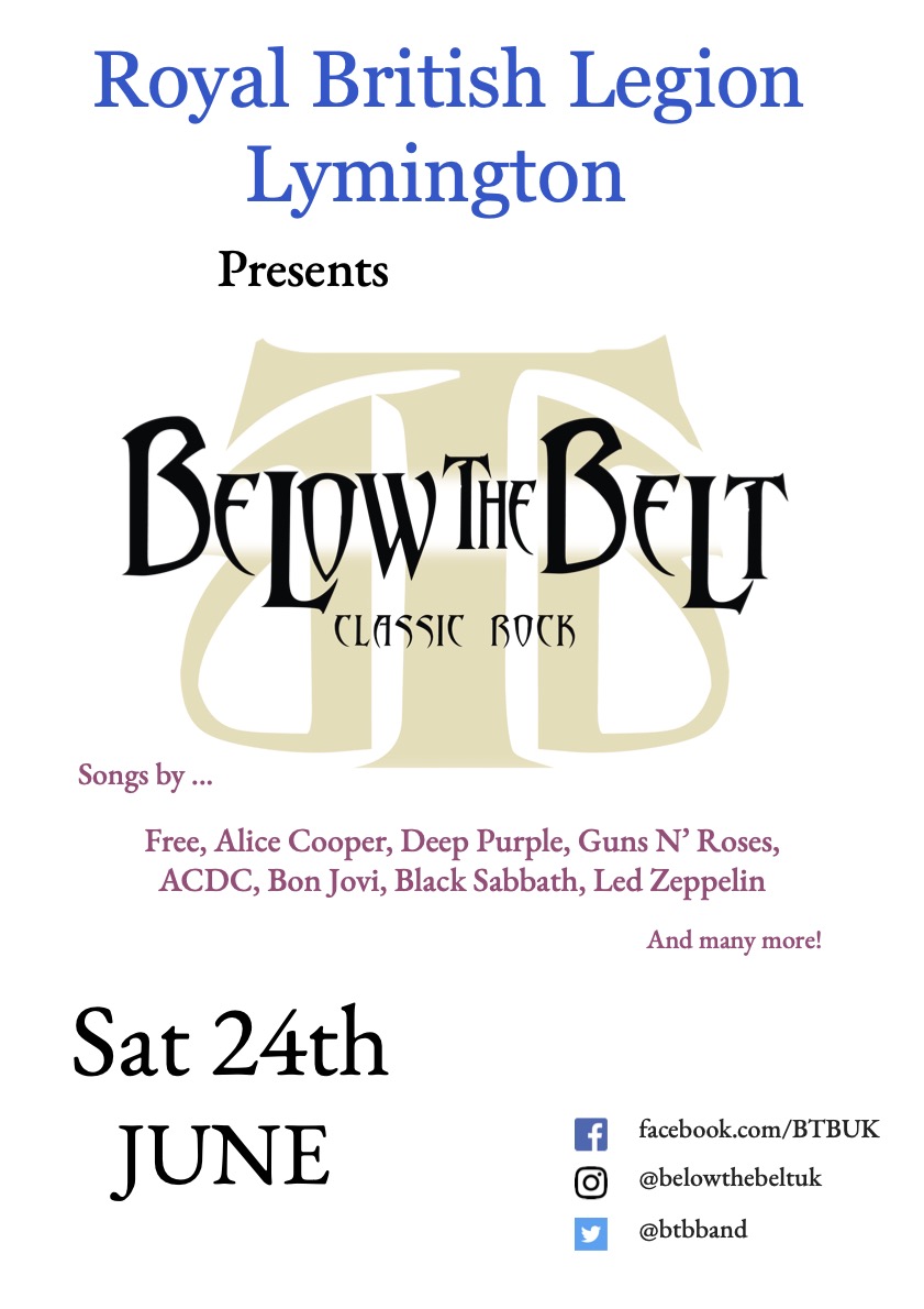 BelowtheBeltUK's tweet photo. Sat 24th June
@hantsmusichub
@MusicHubSouth
#classicrockcovers https://t.co/OxxffoG10J