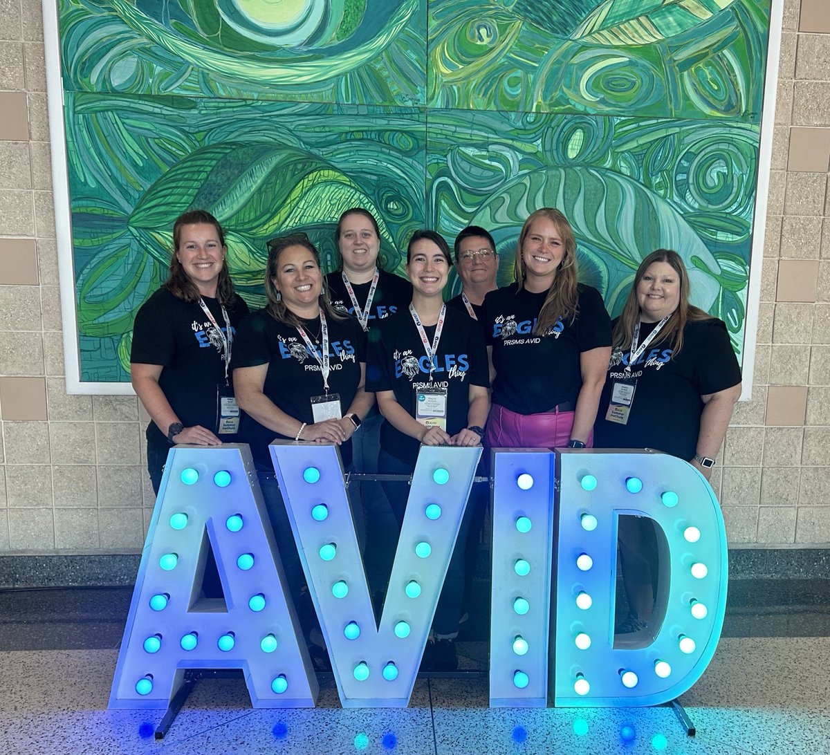 Our AVID Site Team is having a great time at our Summer Institute Conference! #thisisavid #avid2023