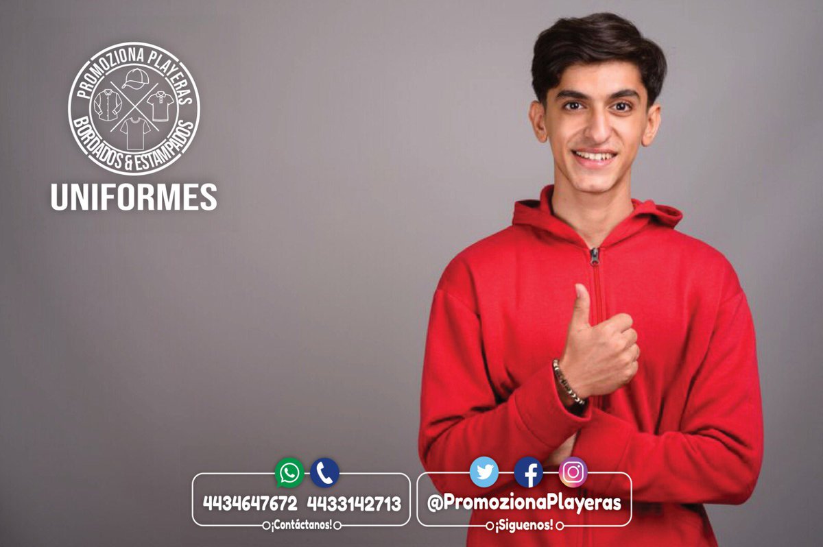 Promoziona's tweet photo. Bordado y estampado de todo tipo de uniformes https://t.co/qI0Q91TNcc