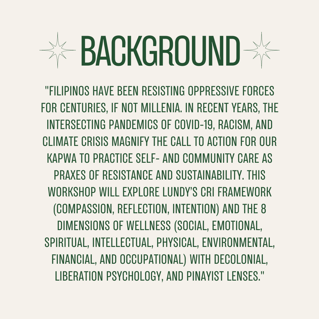 AAPAonline's tweet photo. Join us at this year’s UC Davis’ Bulosan Center for Filipinx Studies Research Conference. This year’s conference theme is “Visioning the Futures of Critical Filipinx Studies.”
#kapwa #selfcare #communitycare #filipinxstudies #holisticwellness https://t.co/tlQ7u0SnjE