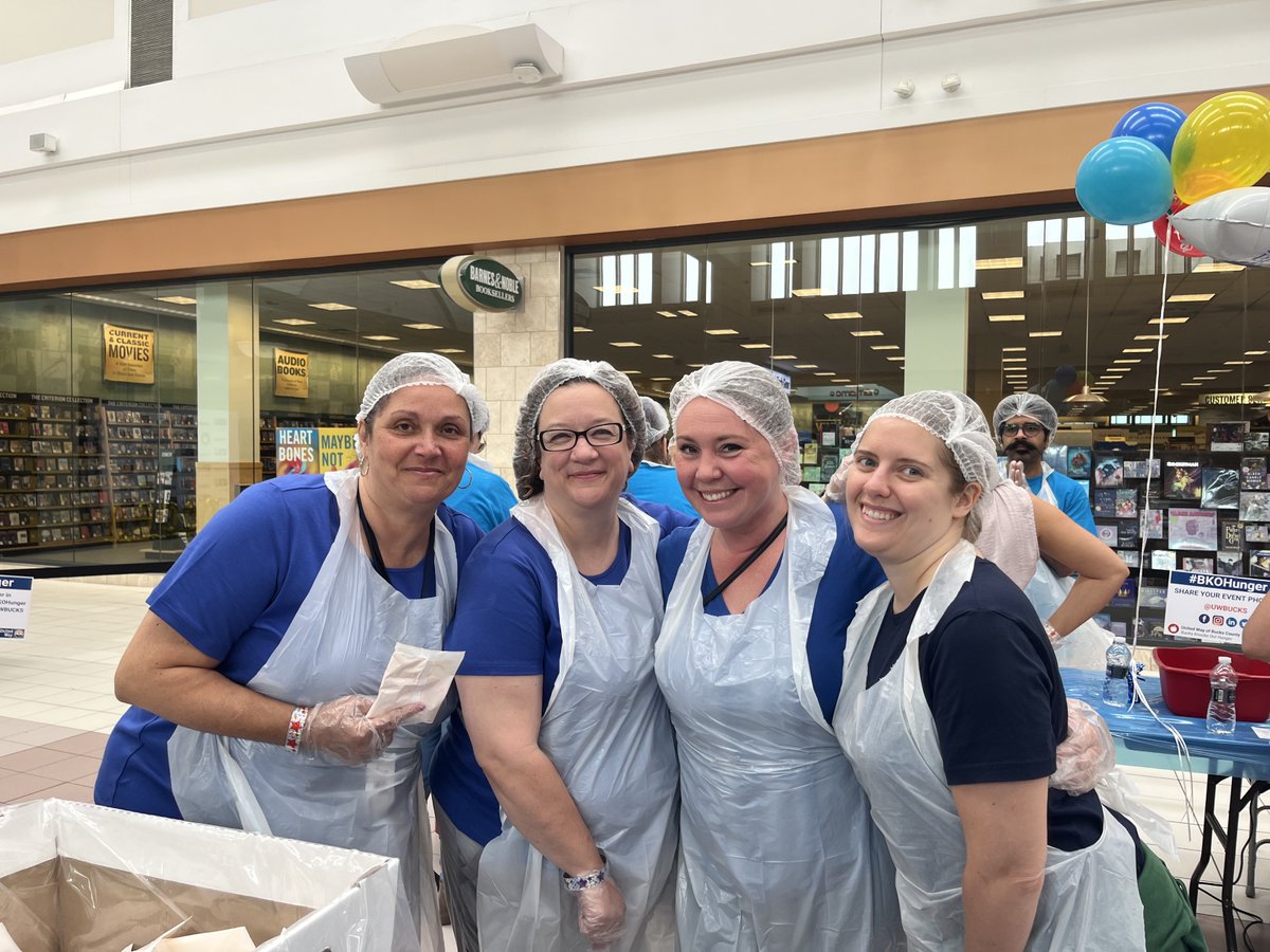 BCOpportunity's tweet photo. Last Friday, #TeamBCOC participated in @UWBucks' annual Bucks Knocks Out Hunger event! We had teams packaging meals while other staff was at the #HELPCenter distributing meals to local pantries. We are #BCOCProud to work with the United Way to end hunger in Bucks County. https://t.co/U7hTchMkA1