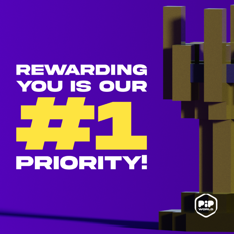 pip_world's tweet photo. PiP is all about rewarding our community members – even before they get in! 

Don't believe us? 

Here, smash these quests for XP, $500 Giveaway, and OG Rank perks

https://t.co/07XrQsiSXa