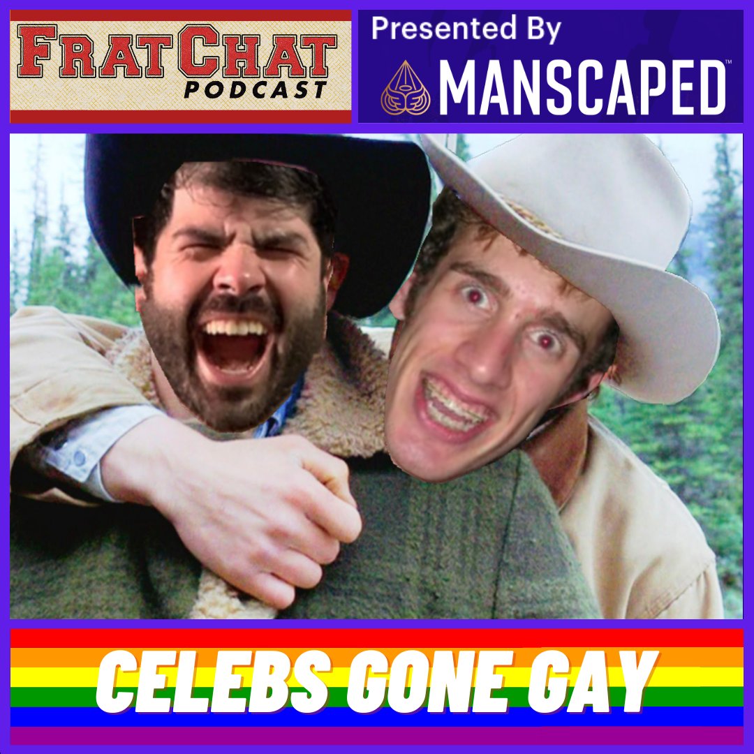 The guys talk about celebrities that embraced the gay, to play some iconic roles in film and television.  

PLUS! Should straight actors play gay roles? CMo has beef with Channing Tatum, and MORE!

Listen now on your favorite pod provider or on YouTube via youtube.com/@fratchatpodca…