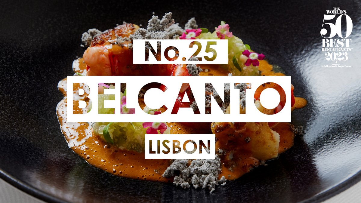 Hitting the halfway point, No.25 is Belcanto in #Lisbon! Under high vaulted ceilings, José Avillez offers up a vision of contemporary Portuguese gastronomy where every dish tells a story, whether it’s about the country, the restaurant’s origins or the chef himself. #Worlds50Best