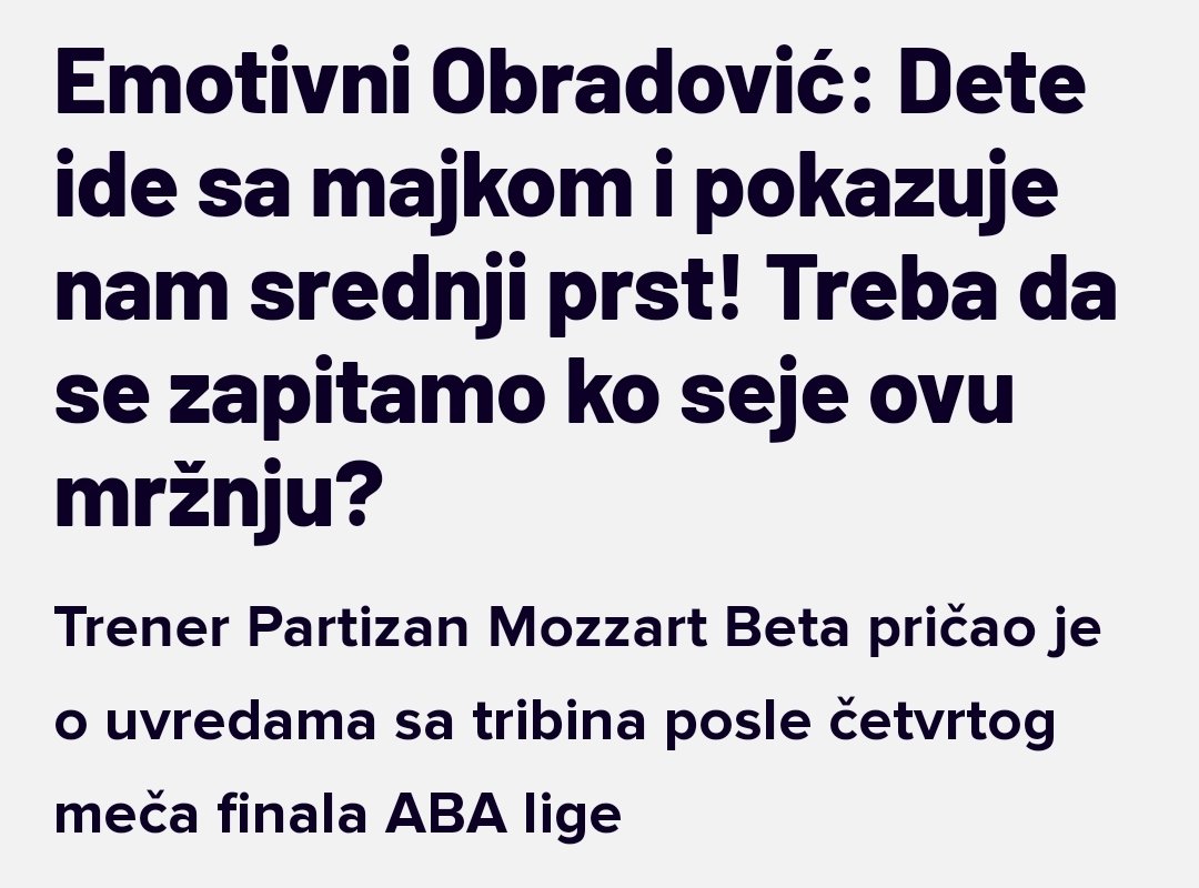 Sreća pa ne ide preko ulice