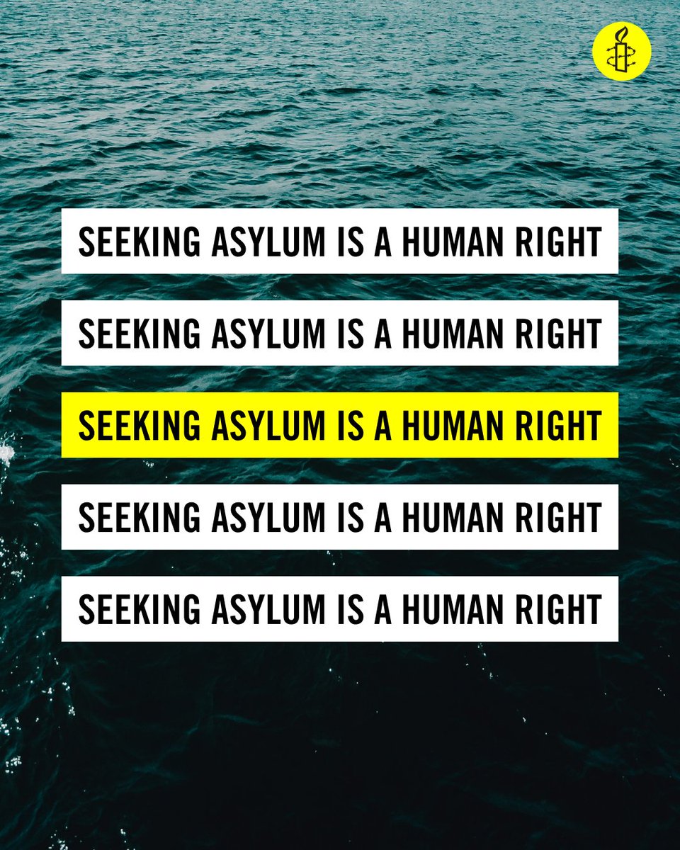 ICYMI: Seeking asylum is a human right