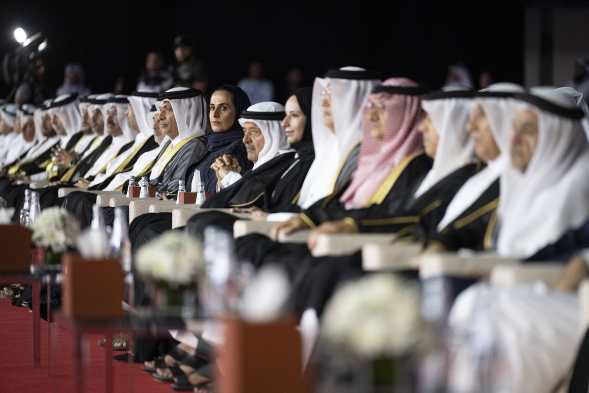 almayassahamad's tweet photo. A remarkable night celebrating the achievements of the graduates of @udstofficial. Congratulations to all graduates and good luck on your next adventure. https://t.co/I9KsT9EByi