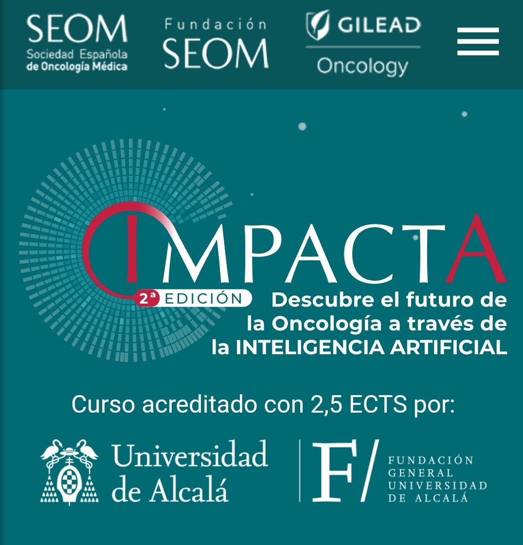Toda la información sobre IMPACTA ▶️ impactaenoncologia.com/static/