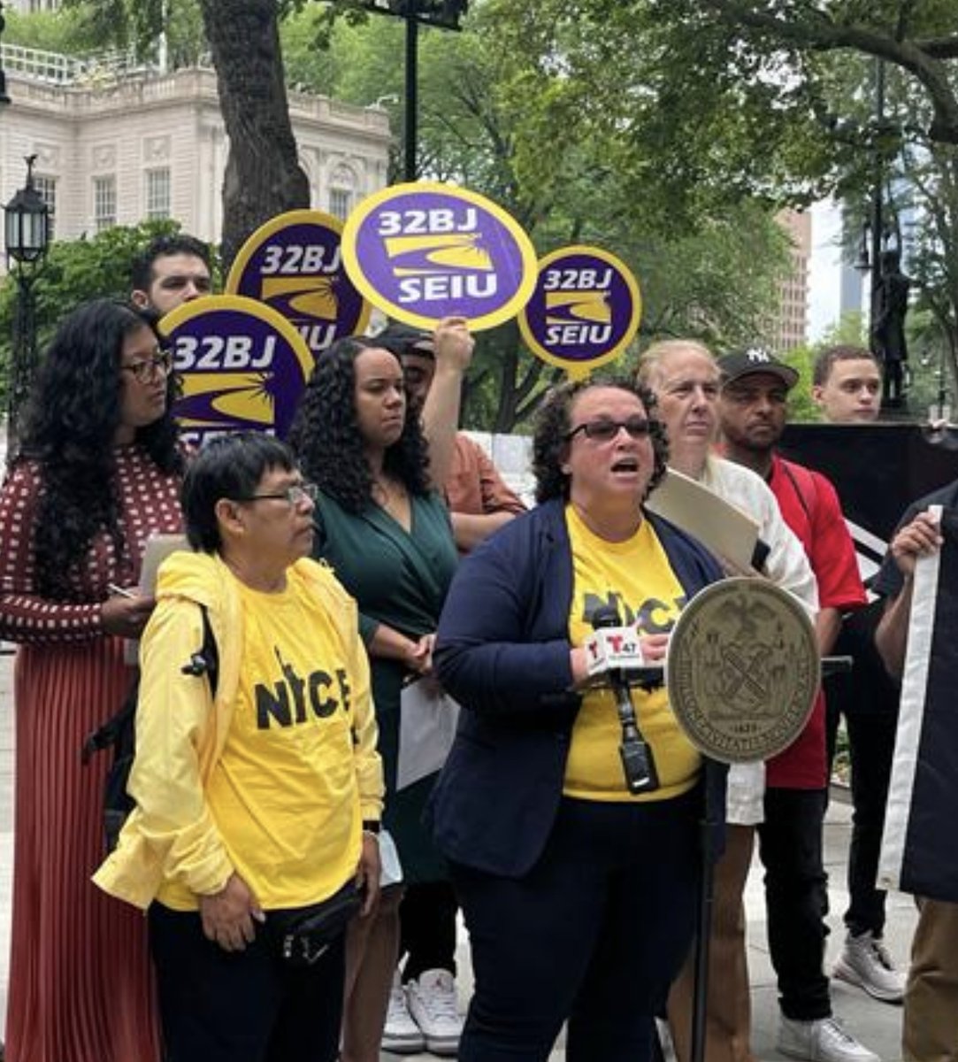NICE4Workers's tweet image. #SickDay is an essential tool for all workers. Today, @NICE4Workers &amp;amp; @CMShahanaHanif , @CnDelarosa , @galeabrewer, @jessicaramos &amp;amp; a coalition of organizations advocated @NYCCouncil to expand #sickleave to all #gigworkers.
