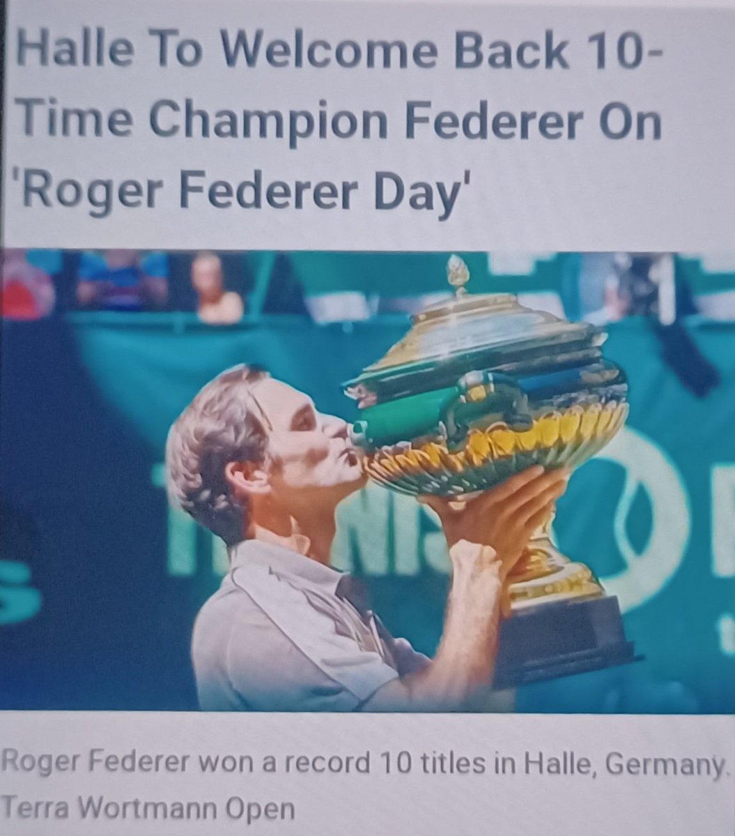 Celebrating 😄🎉🏆🏆🏆🏆🏆🏆🏆🏆🏆🏆
#RogerFedererDay
#RForever