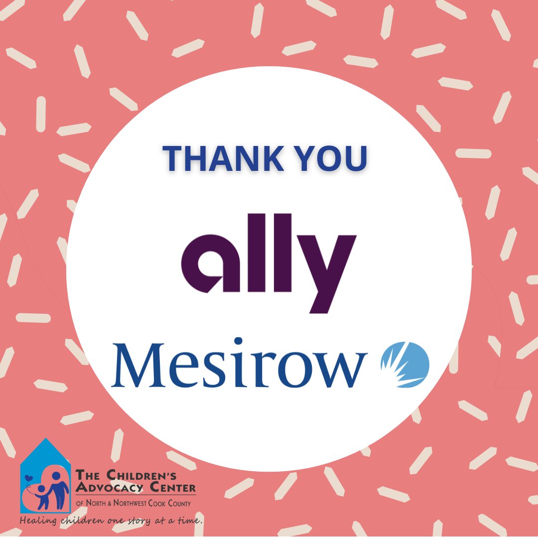 A huge shoutout and heartfelt thanks to our platinum sponsors, Ally Financial and Mesirow Financial! We are immensely grateful for their unwavering support and generosity as sponsors of our Champions for Children 5K.