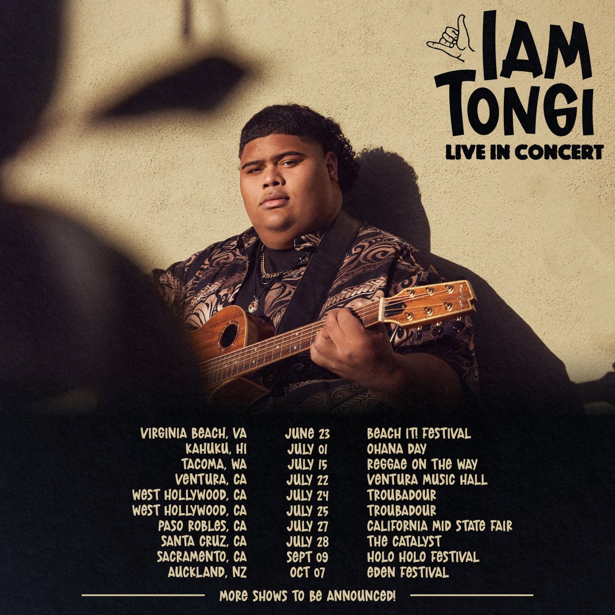I’ll be seeing you on the road this summer! 🤙🏾 Some tickets are already available at the link in my bio &amp; more will be available soon - check the individual festival/venue websites for full details!