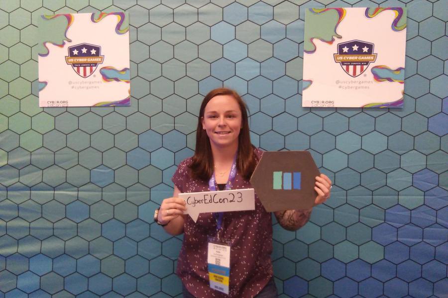 Here at Day 1 of #EdCon23 and so excited for the amazing workshops and activities the next couple days will bring!  I am also presenting tomorrow with some amazing educators so come check it out! #iamcyber <a href="/cyber_dot_org/">CYBER.ORG</a>