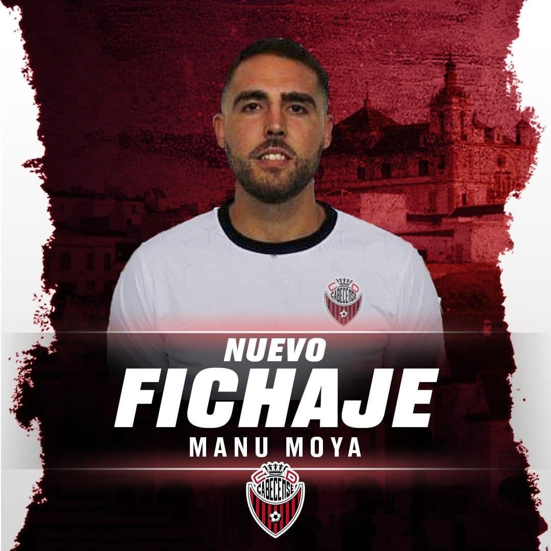 cdcabecense's tweet image. 📢 𝐍𝐔𝐄𝐕𝐎 𝐅𝐈𝐂𝐇𝐀𝐉𝐄

Manu Moya, se incorpora al #CDCabecense 🔴⚫

El nuevo jefe de la retaguardia de Menudo. Central y natural de Alcala de Guadaira, procedente del Pozoblanco.

¡Estamos listos para esta ilusionante campaña!