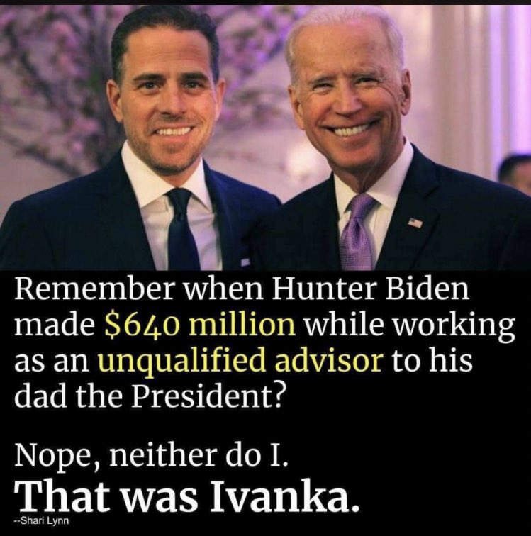 But but but, WHAT ABOUT HUNTER??

Turns out Hunter owed about $100,000 in taxes for 2017 and 2018 (now paid). He was also found guilty of possessing a .38 Special knowing he was a drug user. He had the gun for eleven (11) days before he tossed it. 

STFU #MAGA #TrumpCrimeFamily