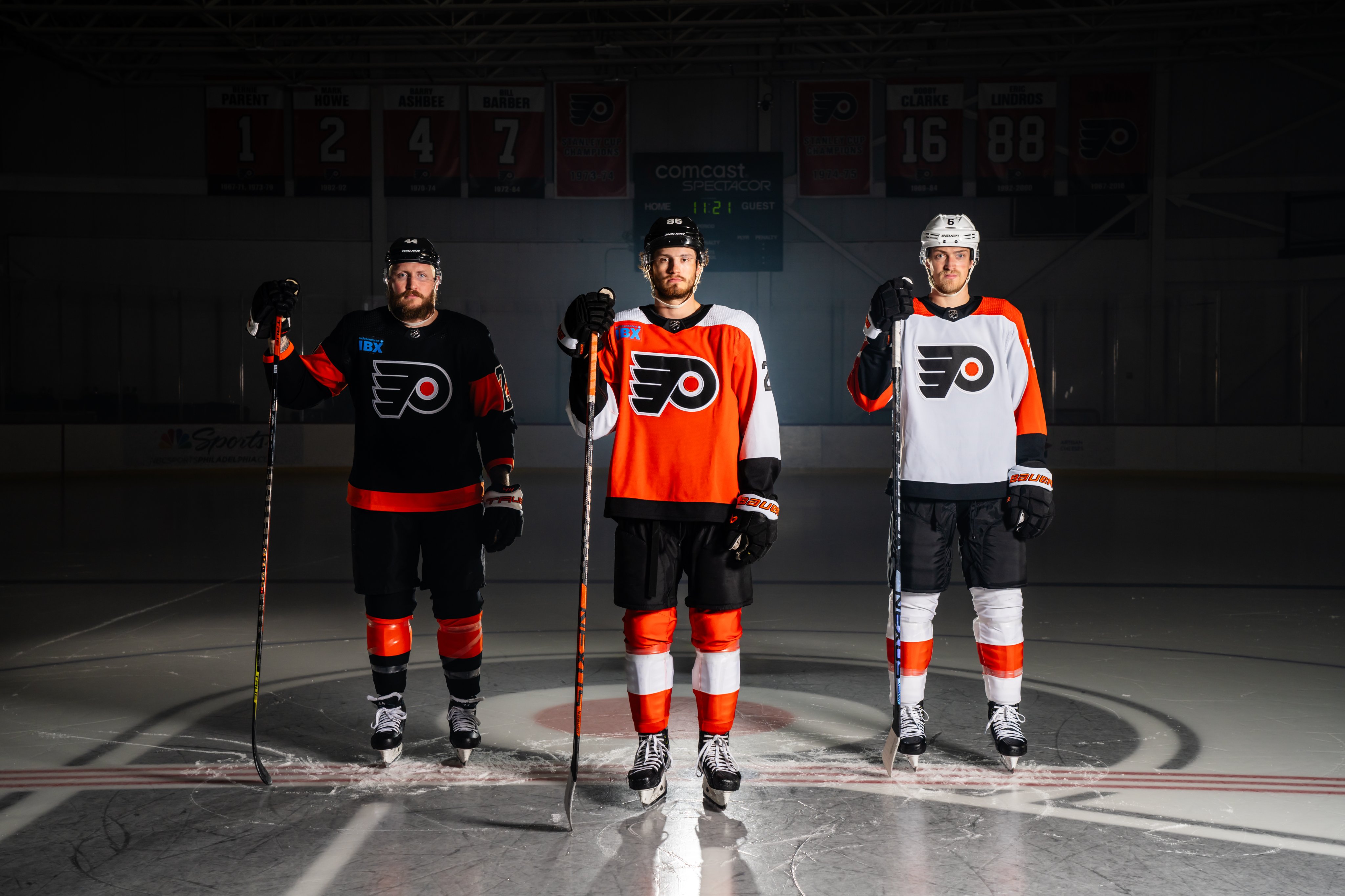 Philadelphia Flyers Uniforms Through the Years