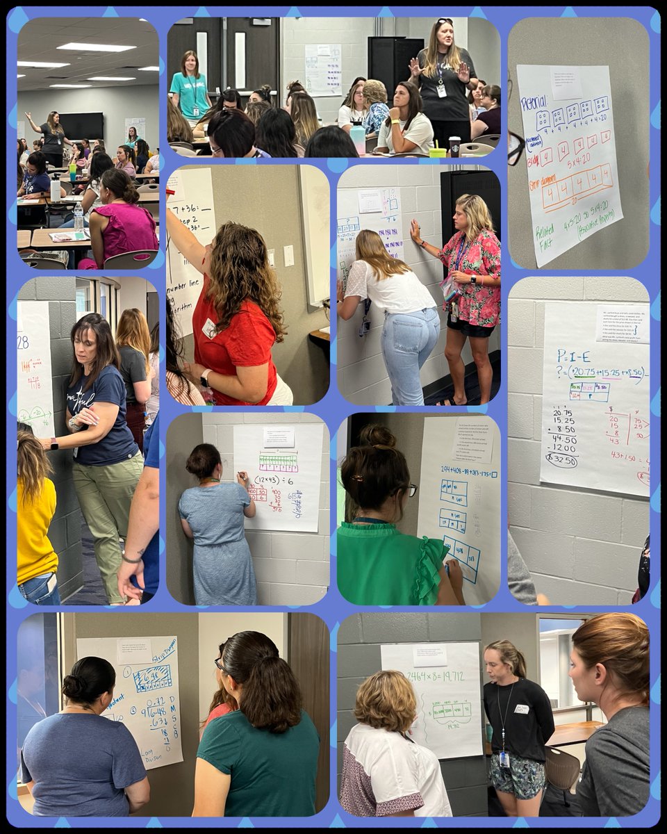 lemiller33's tweet photo. @MathCoachLuster &amp;  Ms. Babin teaching Ts the importance of visual representations for Ss @katyisd_ELEMCI https://t.co/IXEij146YJ