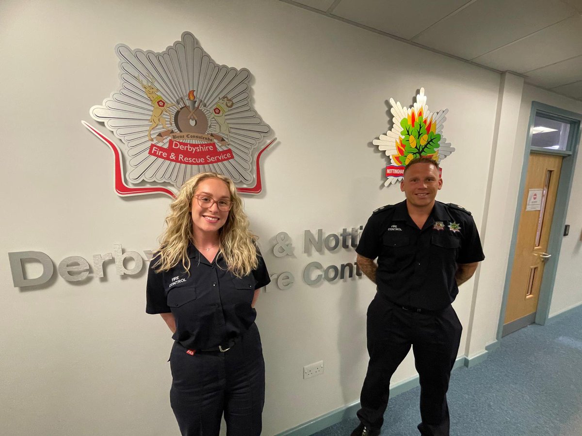 Derbyshire and Nottinghamshire Fire Control tweet media