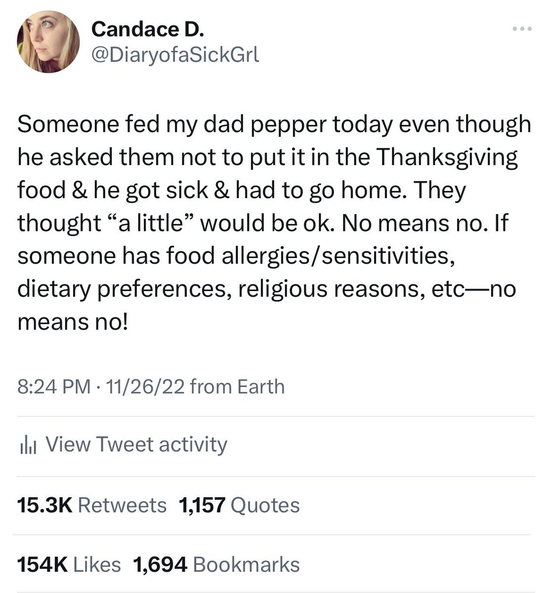 DiaryofaSickGrl's tweet photo. This one ๐ #peppergate (sorry, reposting with screenshot so you can actually see it) https://t.co/csNkBE2XJ2