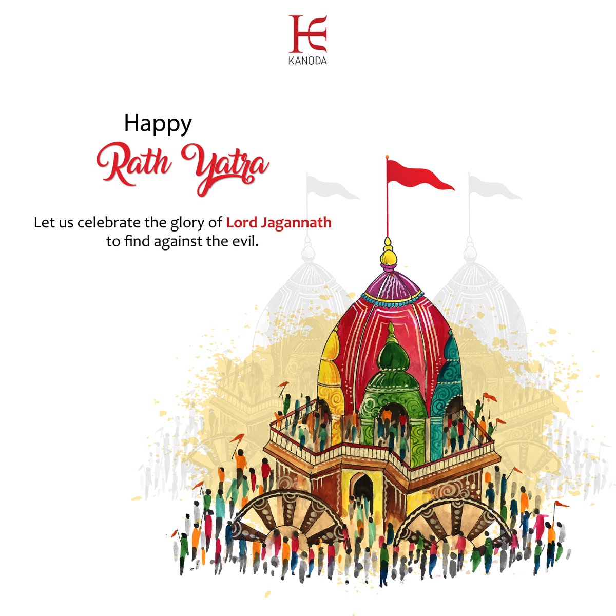 KanodaEnergy's tweet photo. #Happy #jagannath  Rath Yatra! May Lord Jagannath bless you with happiness and #prosperity.

#solar #design&amp;engineering #epc #renewableenergy https://t.co/GhUq0wqCZh
