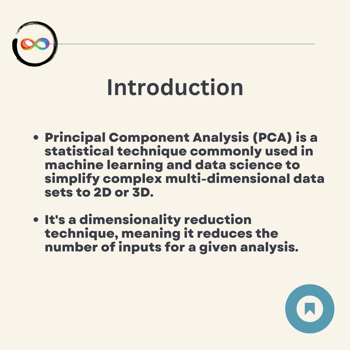 scalebuildai's tweet photo. Immerse yourself in the world of Principal Component Analysis with our newest blog post! 
.
.
.
#PrincipalComponentAnalysis #DataScience #AI #ArtificialIntelligence #Technology #Tech #Robotics #innovation #development https://t.co/OIJdZ9hnTu