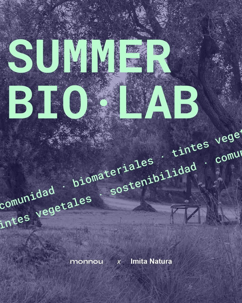nesiforum's tweet photo. 🔝Te proponemos el SUMMER BIO·LAB, camping sobre Biomímesis: inspiración en la Naturaleza para diseñar productos, obras de arte, proyectos y soluciones sostenibles.

🗓️Del 21 al 23 de julio en el Camping La Masía (Alicante-España).

👉https://t.co/OeChLjYqZ1 https://t.co/YaOU89NEbI