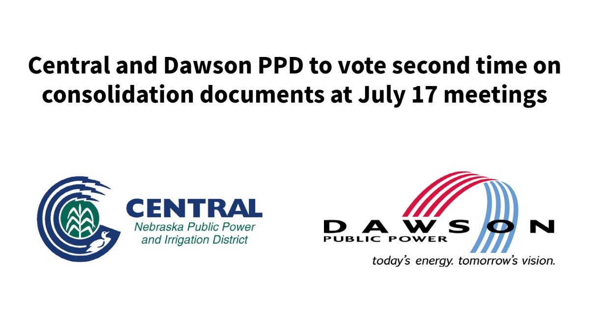 cnppid's tweet photo. The boards of @CNPPID and @DawsonPower plan to vote on consolidation documents on July 17. Special Board Meetings will be held that day at each districts’ respective headquarters. https://t.co/VT2SyasTYu https://t.co/OkTHyyqwTg