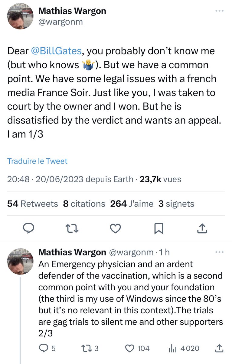 fluidlosing's tweet photo. Malgré son physique ingrat, Mathias cause avec les grands de ce monde. 
Aucun doute que Billou et Georgio vont répondre à son appel. 
Les charlatans intergalactiques de 3eille au TPI de La Haye. J’en parlais dès 2020. Je suis visionnaire. 
Je demanderai une peine exemplaire https://t.co/6mYou0KxPH