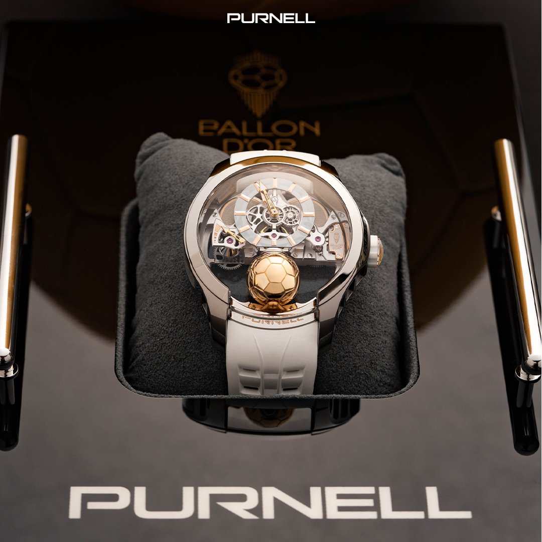 purnell_watches's tweet photo. Purnell stands for the best, the ultimate in the watch industry and could only attach its name to the very best players: the Ballon d’OrTM winners. @francefootball
#morefuturethanpast #ballondor2022 #purnellwatches #EscapeII #karimbenzema #alexiaputellas #luxurylifestyle https://t.co/dasZdtPuQu