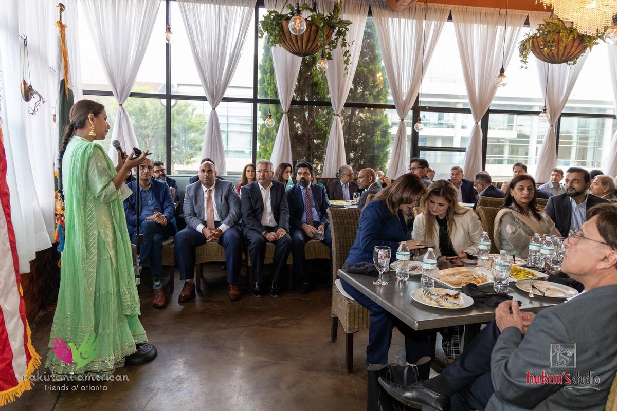 It was a pleasure to host <a href="/PakinUSA/">Pakistan Embassy US</a> Ambassador Masood Khan and <a href="/Pakinhouston/">Pakistan Consulate General Houston</a> CG Mr. Muhammad Aftab Chaudry on their short visit to Atlanta! The event was attended by <a href="/Rahmanforga/">Senator Sheikh Rahman</a> GA State Senator Sheikh Rahman community and special guests Monday night to give warmest welcome!