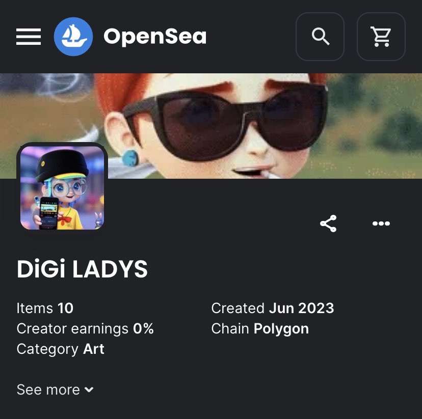 DROP +5 DiGi LADYS

TOTAL = 10 LADYS 

<a href="/opensea/">OpenSea</a>