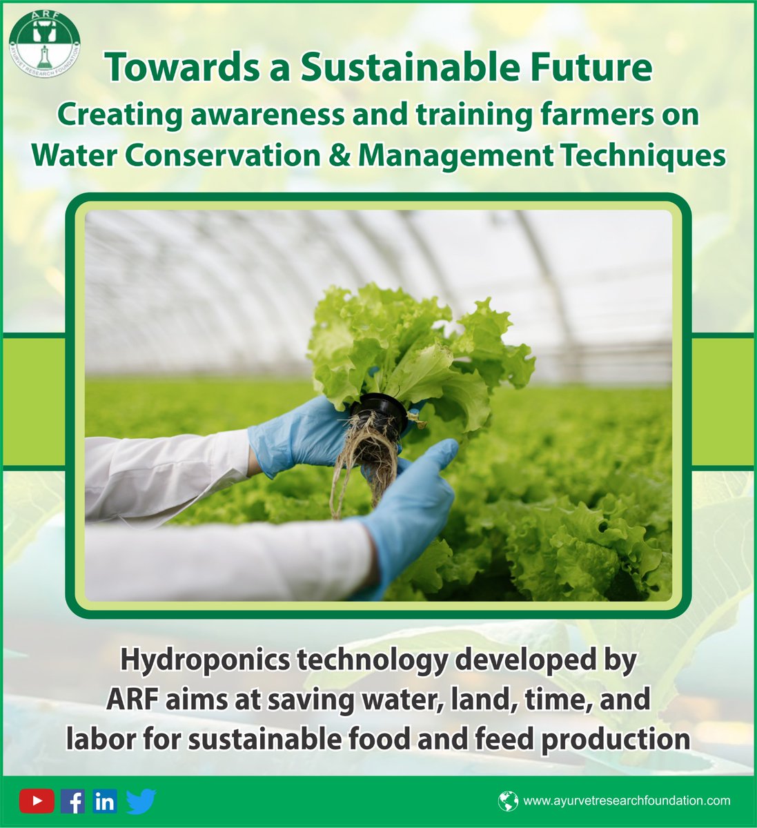 #hydroponicstechnology #waterconservation #savewater #saveland #savetime #savelabour #sustainablefood #feedproduction