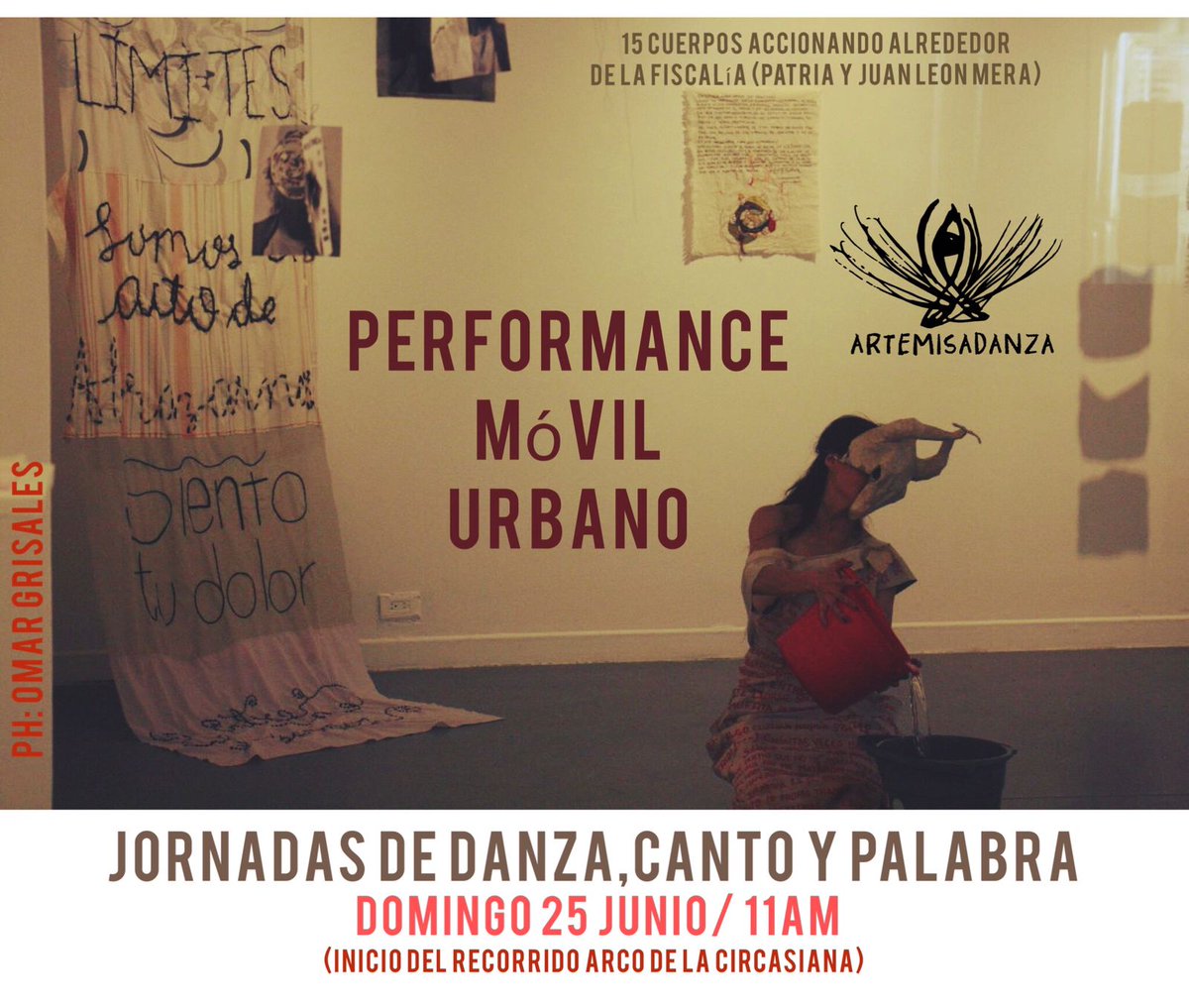 AlmeidaZaidy's tweet photo. Accionaremos desde la cuerpa en apoyo a nuestra hermana de camino Ruth Montegro, a los 7 años del femicidio de la pequeña Valentina Cosios.  #JornadasDeCantoYPalabra https://t.co/JbEuvGALZv