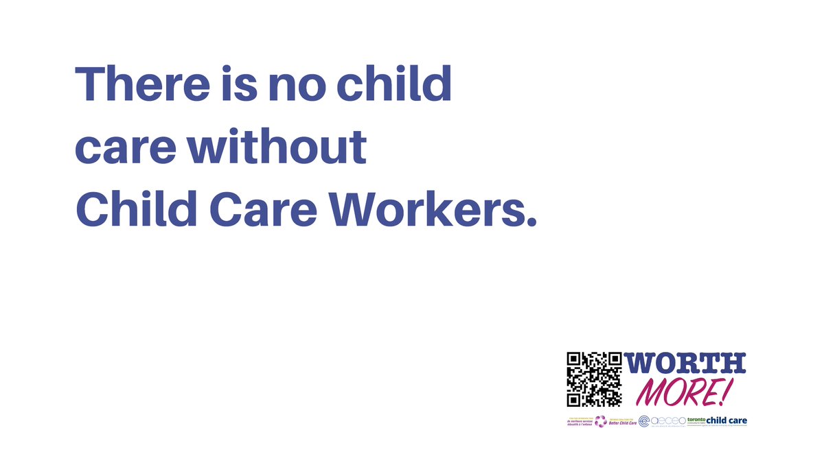 📢ECEs &amp; child care workers are #WorthMore! 
Join <a href="/ChildCareON/">Ontario Coalition for Better Child Care</a>, <a href="/AECEO/">AECEO</a> &amp; us in calling for better pay for ECEs &amp; #ChildCareWorkers, better quality care for children &amp; families &amp; better access to care for everyone who needs it!

Send a letter to your MPP 👇
childcareontario.org/write_your_mpp