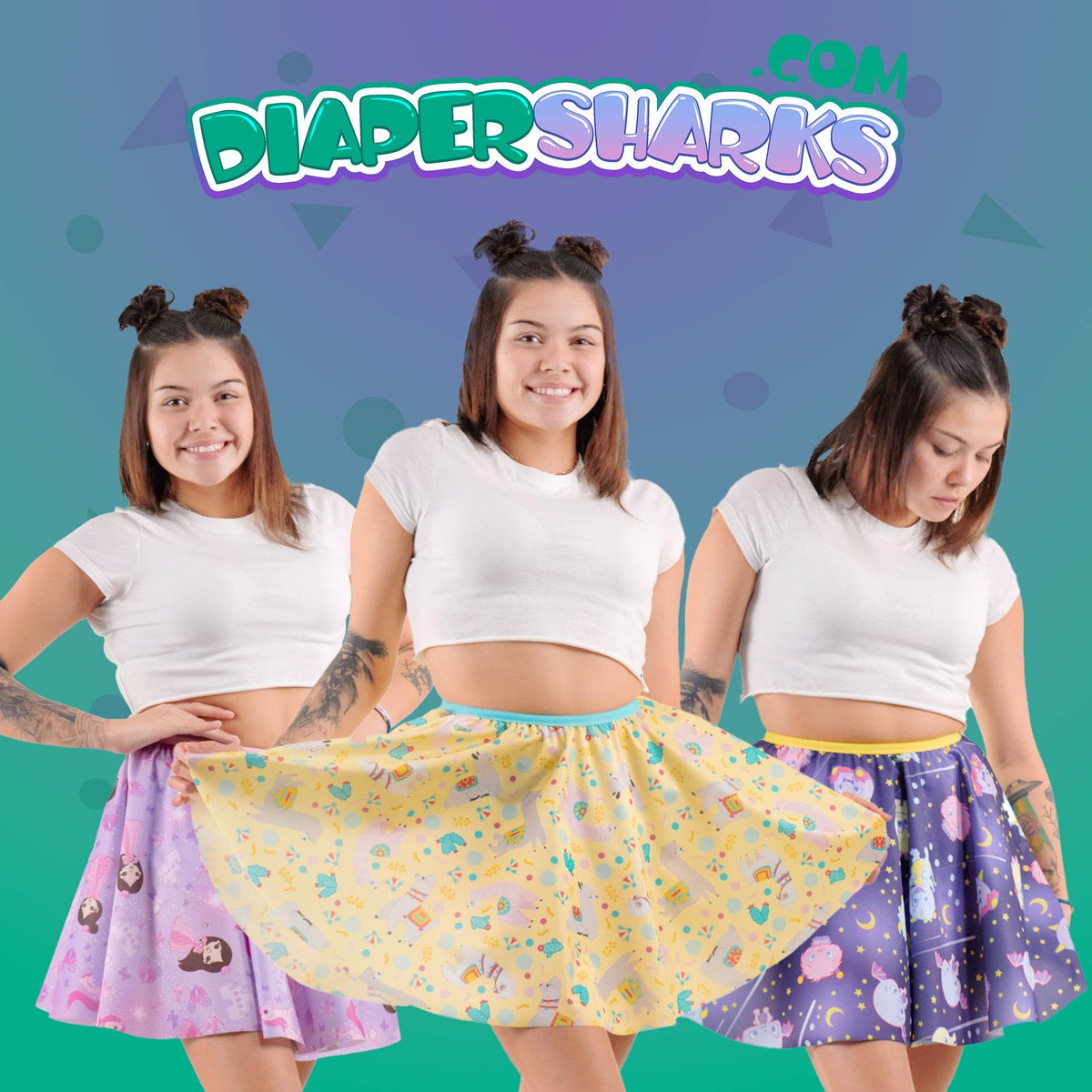 Match your favorite @Rearz diapers with one these fun Skater Skirts🔥! Always with FREE and ULTRA DISCREET shipping. 🦈🥳

diapersharks.com/collections/sk…

#ABDL #ABDLDiapers #AdultBabyDiapers #AdultDiapers #ABDLCommunity #DiaperLover #DDLG #AgePlay #AdultBaby #AdultBabies #Rearz