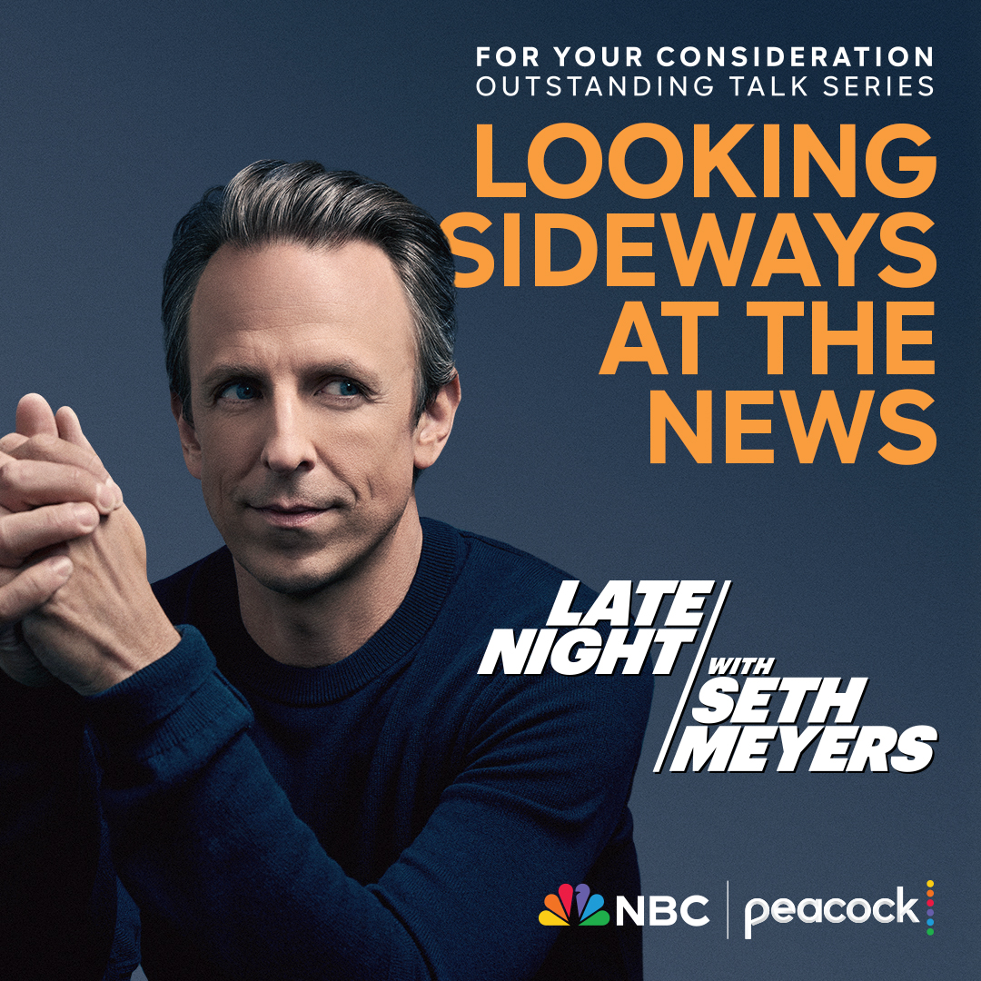 For Your Consideration: Late Night with Seth Meyers #LNSM #FYC