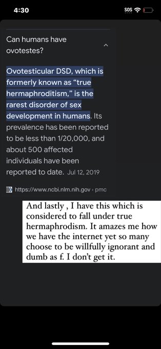 For those that say hermaphrodites don&rsquo;t exist that I&rsquo;m delusional that I&rsquo;m not real that I&rsquo;m just a femboy