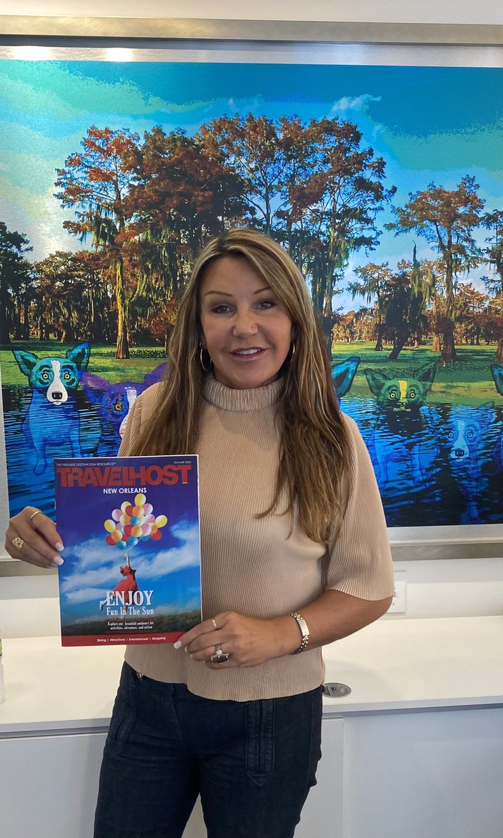 VictoriaHRich7's tweet photo. Summer issue of TravelHost NOLA is out! Find us in 150 hotels for the best places to dine, shop, and play in New Orleans! @TravelHostNOLA https://t.co/4ImyP4n1Mr