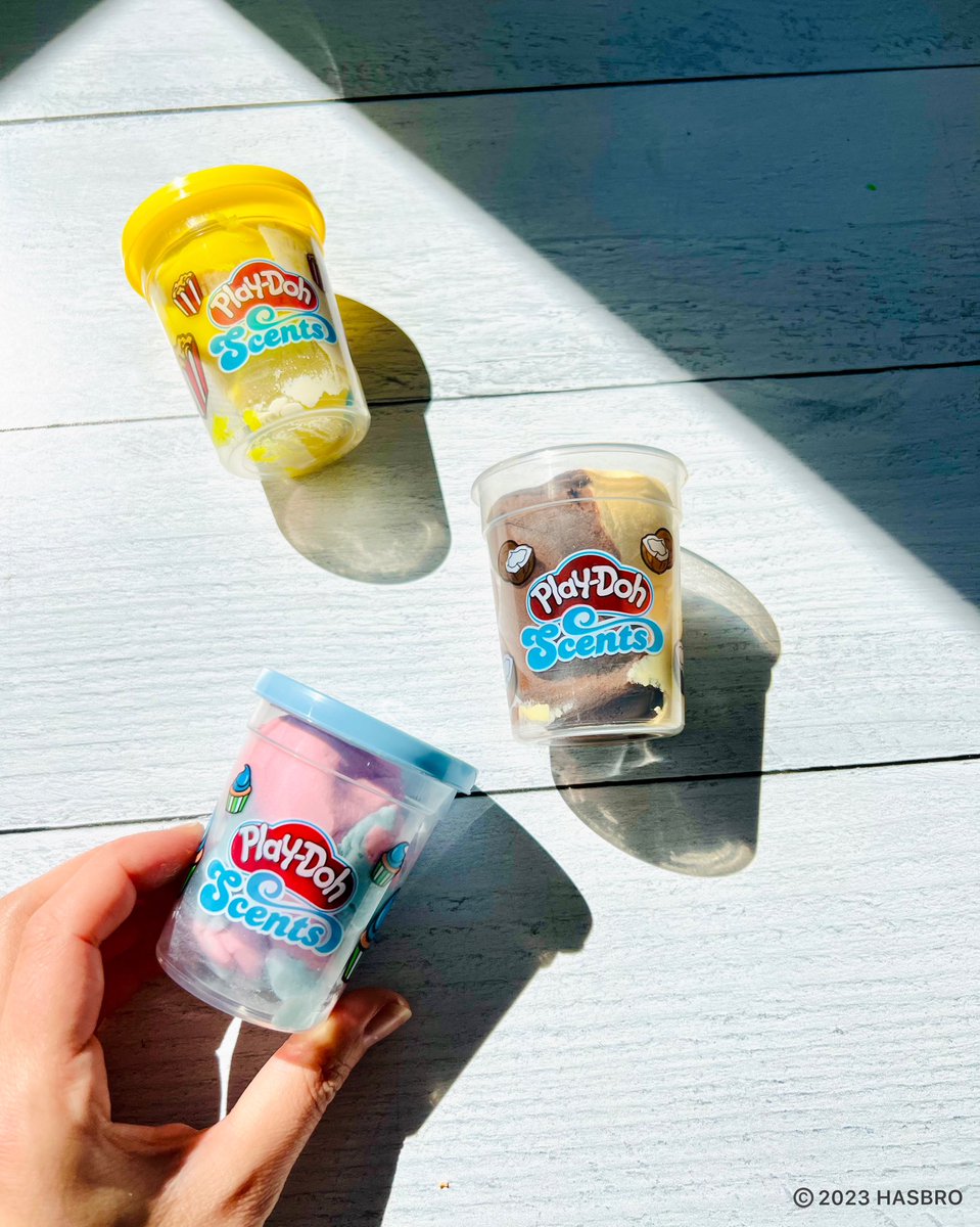 PlayDoh's tweet photo. FUN colors AND scents? Now that’s what we call a great day… https://t.co/ch5j0UDg7r